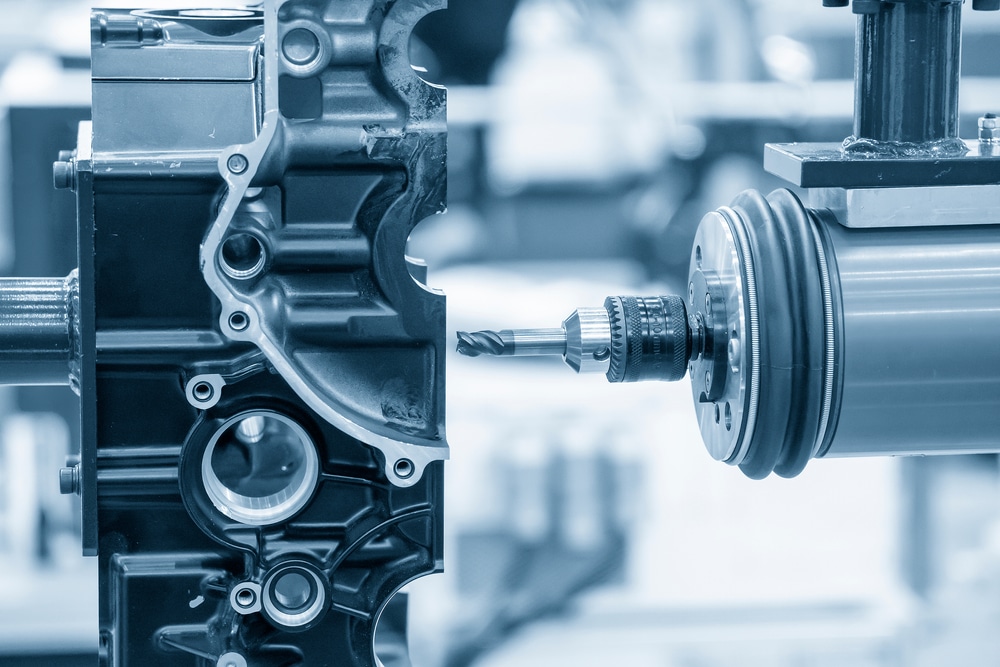 The Milling Spindle Attached With The Robotics Arm Finishing Cut