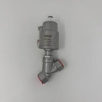 3/4" NPT Pneumatic Angle Seat Valve
